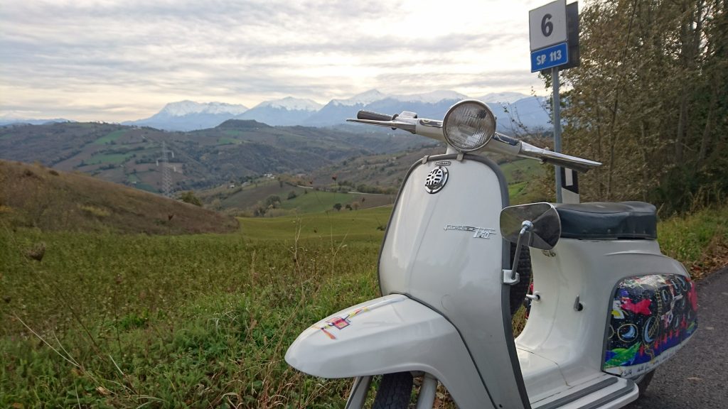 dorsale dei monti azzurri