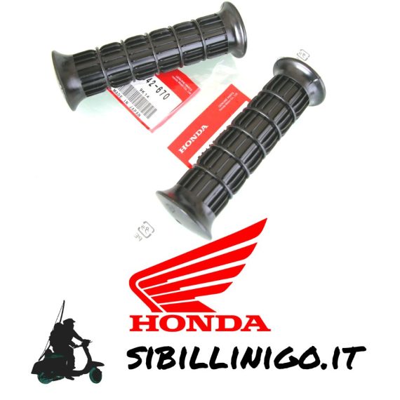 COPPIA MANOPOLE ORIGINALI HONDA CB350 CB500 CB750 FOUR K2-K6 53165342670 53166342670