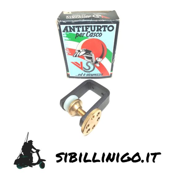 Antifurto Vintage per Casco Moped Scooter Vespa Lambretta Valenti Sante