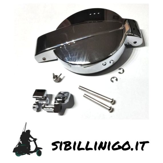 Tappo Serbatoio Benzina per moto Honda Cb400 F Four 1974-1977 completo di tasto perni e molla 01751323310P_1