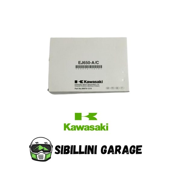 999761219 Uso e Manutenzione Originale Kawasaki W650 Owner's Manual NOS