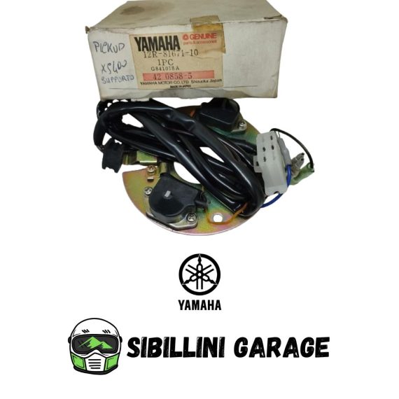 12R816711000 Piatto Pick up Originale Yamaha per Moto XS400 Base Pick Up NOS