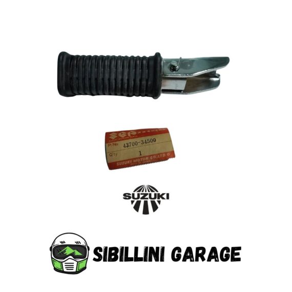 43700-34500 Pedana Postteriore Sinistra Originale SUZUKI GS450 GS550 GS650 NOS