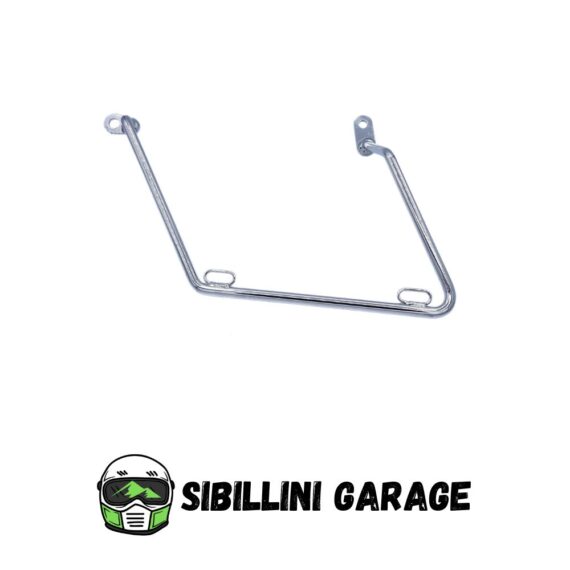 78734 Telaietto Cromato Borsa Laterale Sinistra Daytone per Yamaha per moto SR400 SR500